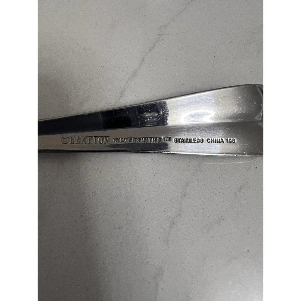 Hampton Silversmiths Lexington Stainless‎ 4 Dinner Soup Spoon Flatware